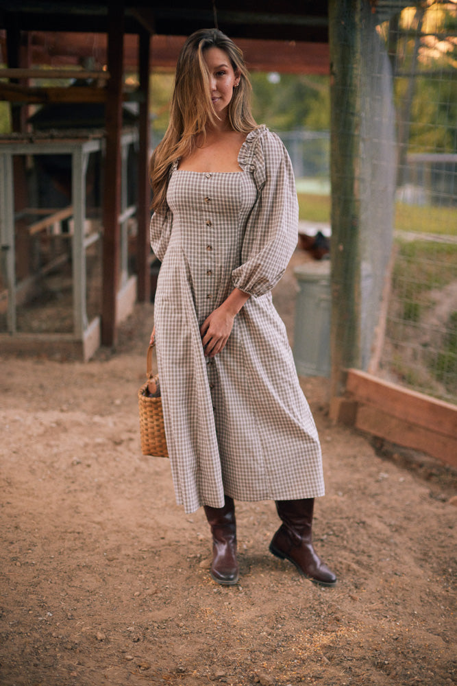 Rocky Mae | Equestrian Inspired Dress | Coco Plaid