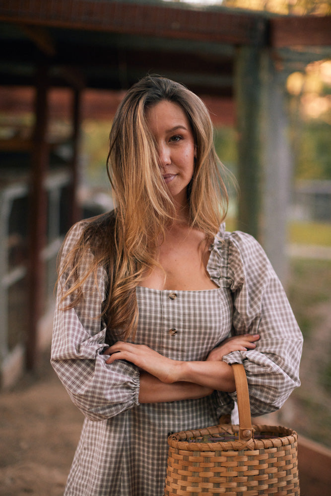 Rocky Mae | Equestrian Inspired Dress | Coco Plaid