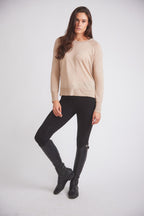 Theo | Lightweight Warm-Up Riding Sweater | Oat