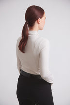 Haley | UV Riding Base-layer | Turtleneck Sun-shirt | Stone
