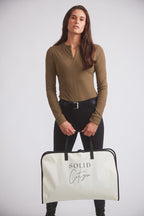 Carol | Performance Crewneck Riding Top | Force Rib