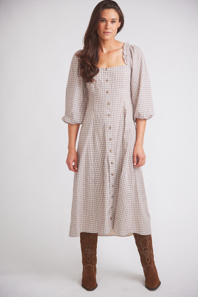 Rocky Mae | Equestrian Inspired Dress | Coco Plaid