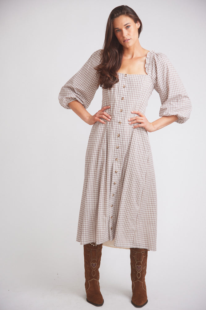 Rocky Mae | Equestrian Inspired Dress | Coco Plaid