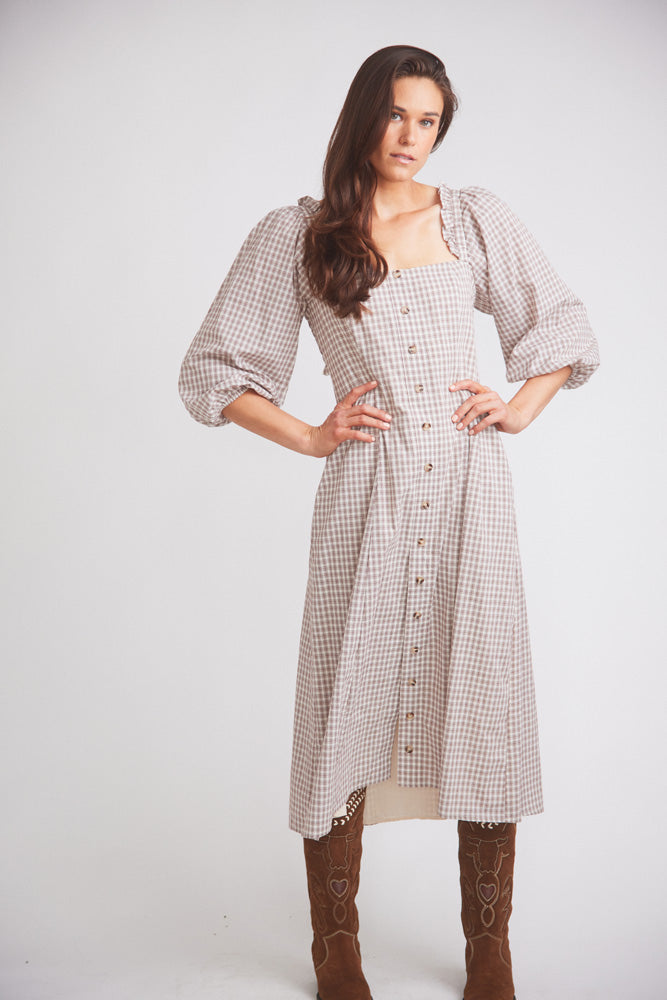 Rocky Mae | Equestrian Inspired Dress | Coco Plaid