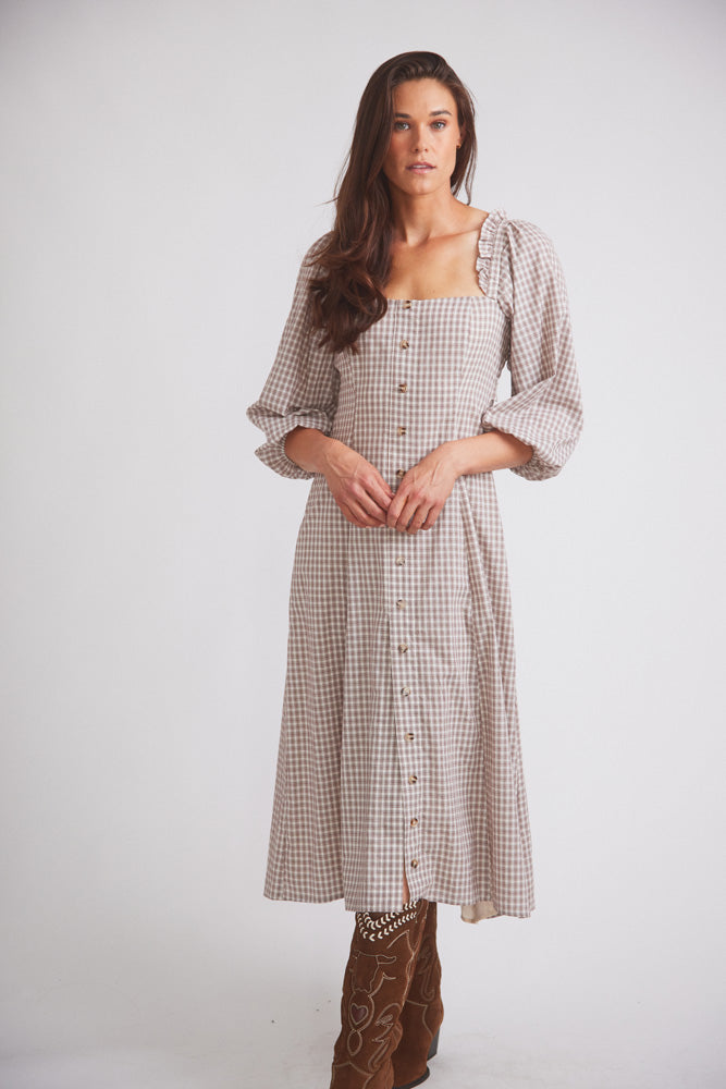 Rocky Mae | Equestrian Inspired Dress | Coco Plaid