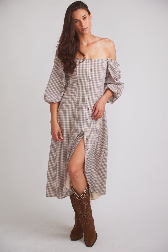 Rocky Mae | Equestrian Inspired Dress | Coco Plaid