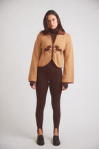 Parker | Cropped Equestrian Sweater | Wild Horses