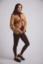 Parker | Cropped Equestrian Sweater | Wild Horses
