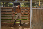 Mel Mock Neck | Feather Air | Long Sleeve Schooling Top | Mocha