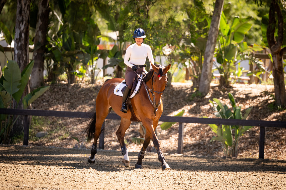 Mel Mock | Feather Air | Long Sleeve Schooling Top | Pro Series Pink