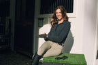 Kelly | Technical Sport Pique | Recycled Nylon | Long Sleeve Polo | Black