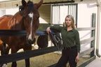 Kelly | Technical Sport Pique | Recycled Nylon | Long Sleeve Polo | Olive