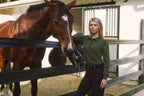 Kelly | Technical Sport Pique | Recycled Nylon | Long Sleeve Polo | Olive