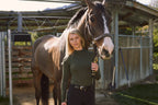 Mel Mock Neck | Feather Air | Long Sleeve Schooling Top | Olive