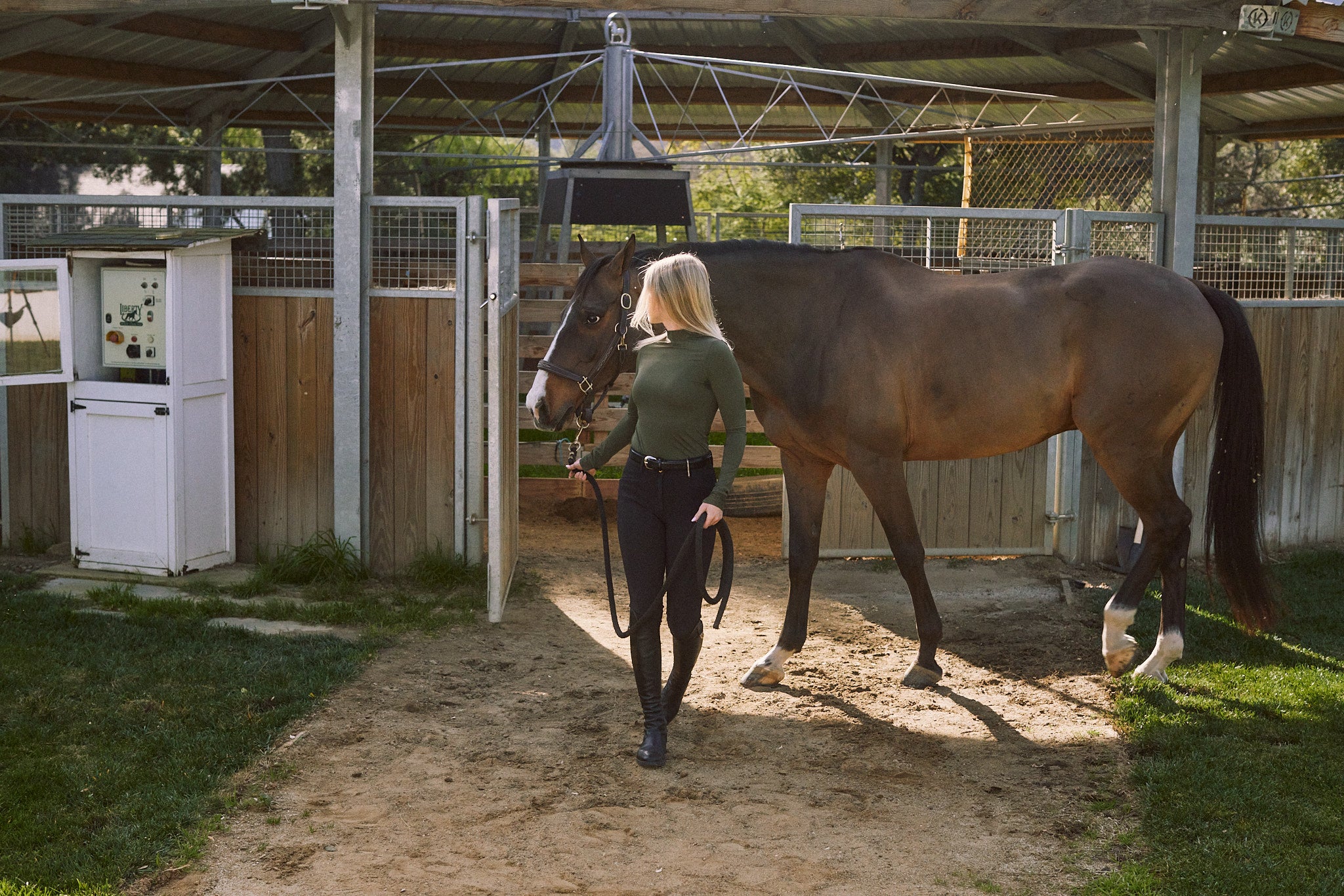 Mel Mock Neck | Feather Air | Long Sleeve Schooling Top | Olive
