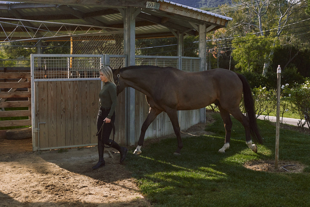 Mel Mock Neck | Feather Air | Long Sleeve Schooling Top | Olive