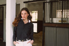 Stella | High Performance Honeycomb Mesh | Long Sleeve Show-shirt | Black