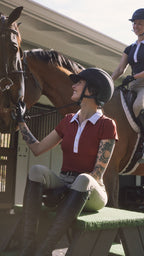 Viv | Maxx Comfort | Short Sleeve Polo | Mars