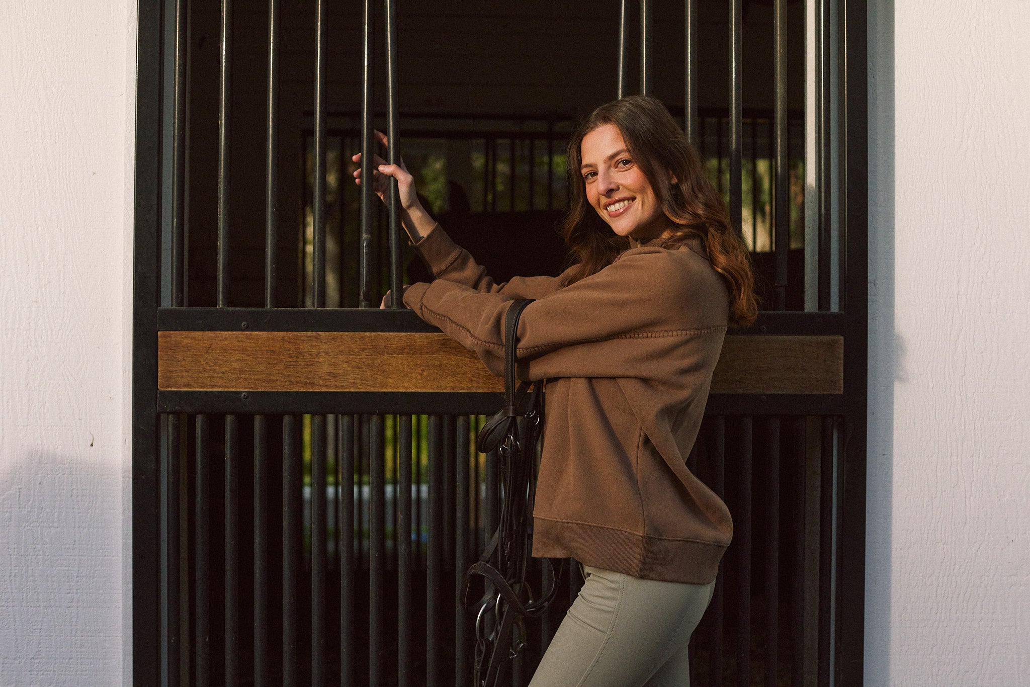 Whitney | Cotton Whipstitch | Over-sized Crewneck Sweatshirt | Teddy
