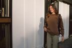 Whitney | Cotton Whipstitch | Over-sized Crewneck Sweatshirt | Teddy