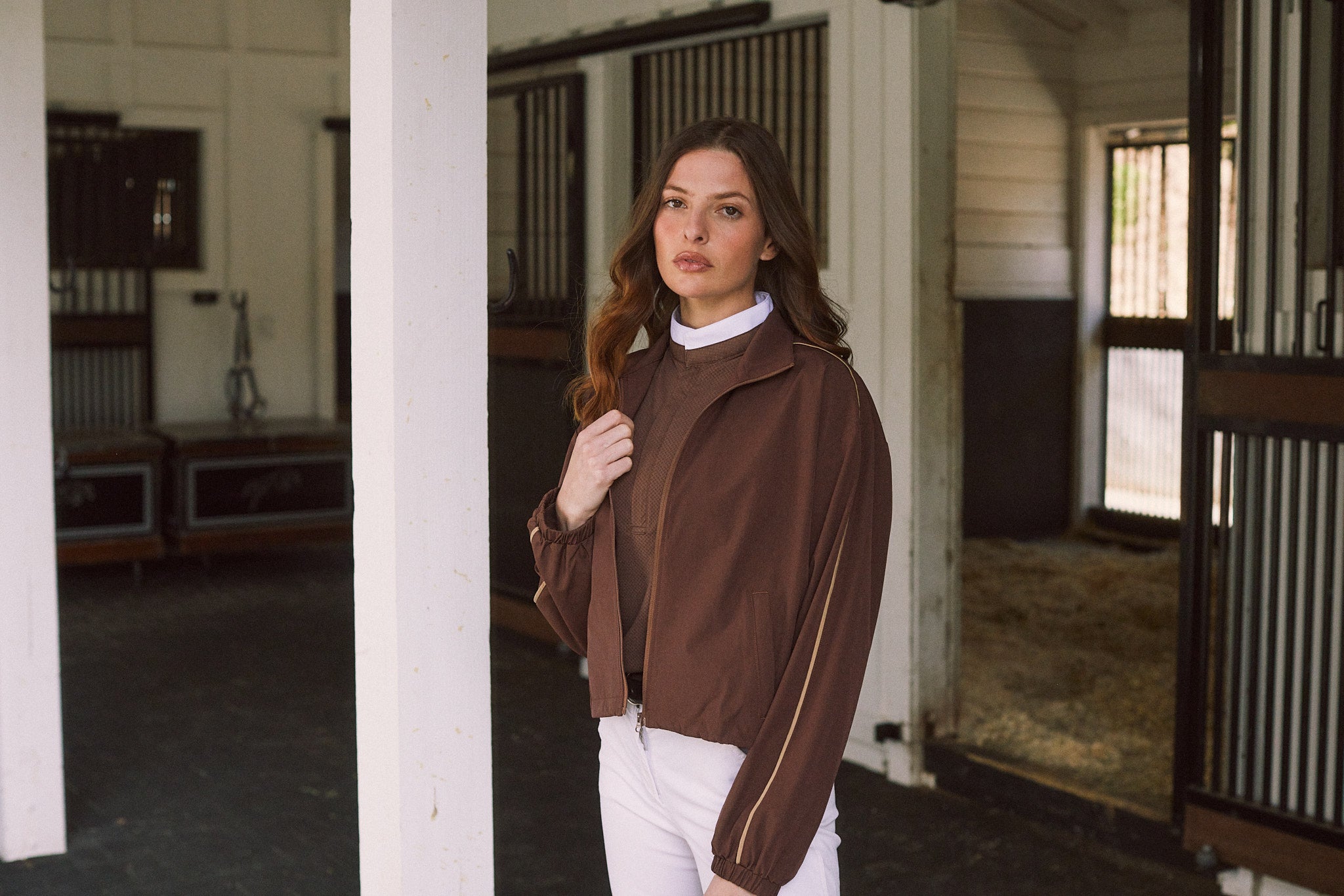 Winnie | High Performance | Windbreaker | Cocoa