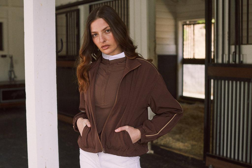 Winnie | High Performance | Windbreaker | Cocoa