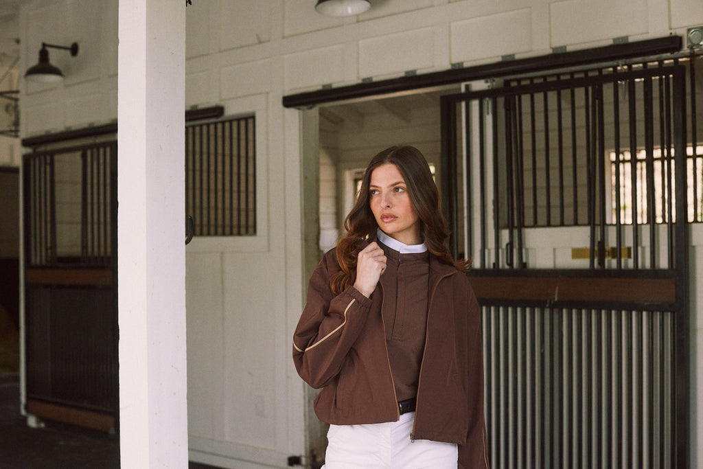 Winnie | High Performance | Windbreaker | Cocoa