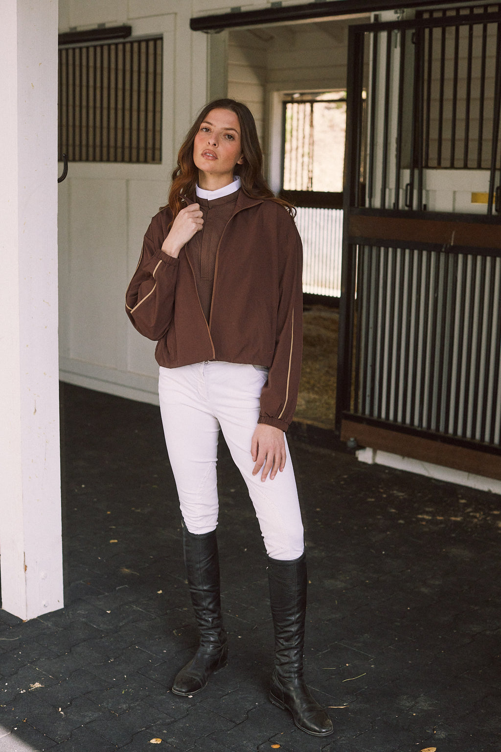 Winnie | High Performance | Windbreaker | Cocoa