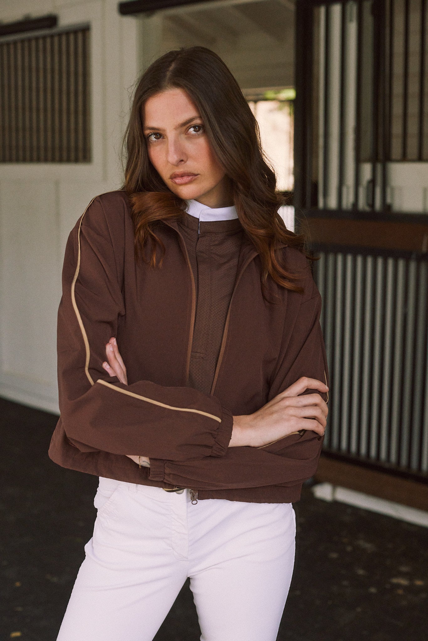 Winnie | High Performance | Windbreaker | Cocoa