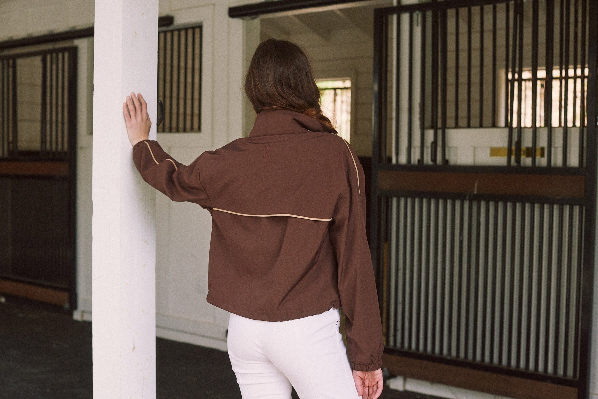 Winnie | High Performance | Windbreaker | Cocoa