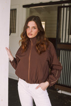 Winnie | High Performance | Windbreaker | Cocoa