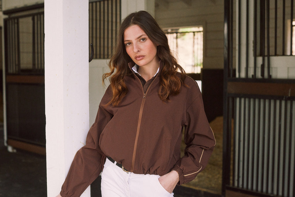 Winnie | High Performance | Windbreaker | Cocoa