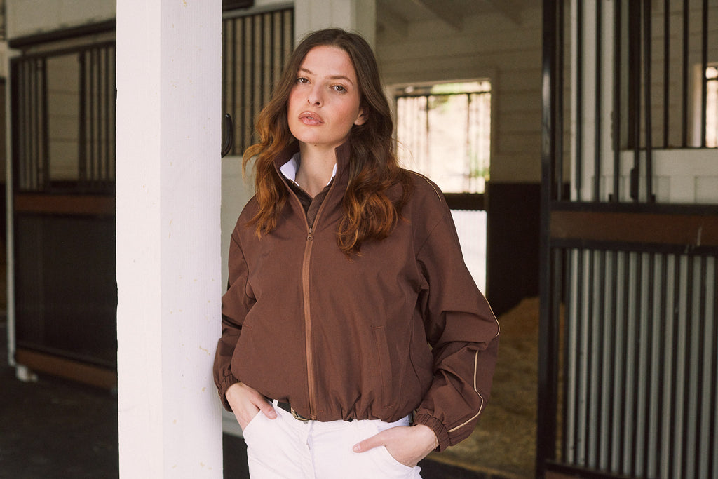 Winnie | High Performance | Windbreaker | Cocoa