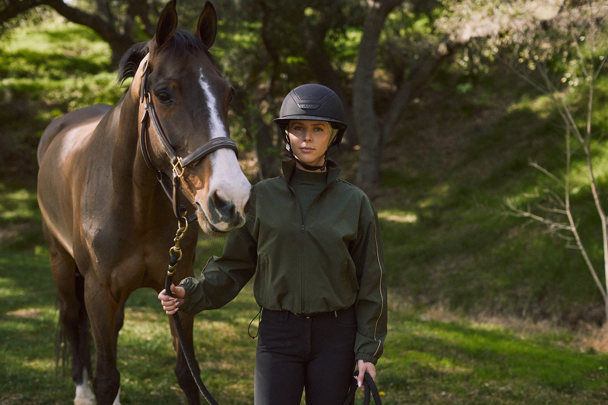 Winnie | High Performance | Windbreaker | Olive