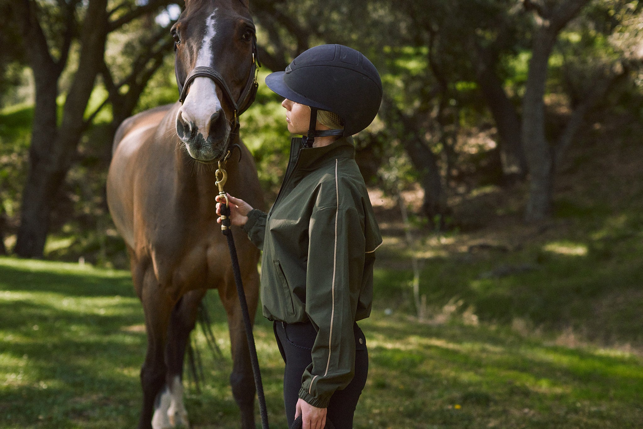 Winnie | High Performance | Windbreaker | Olive