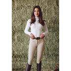 Haley | Lightweight UV Riding Baselayer | Bright White