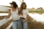 Hey Good Lookin | Equestrian Vintage Tee | Natural Cotton